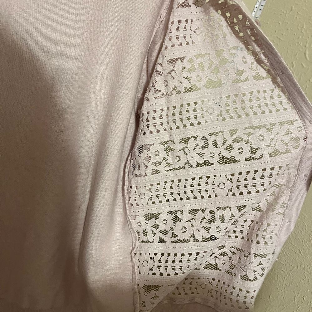 LOFT lace Cardigan, Size M - Picture 3 of 6